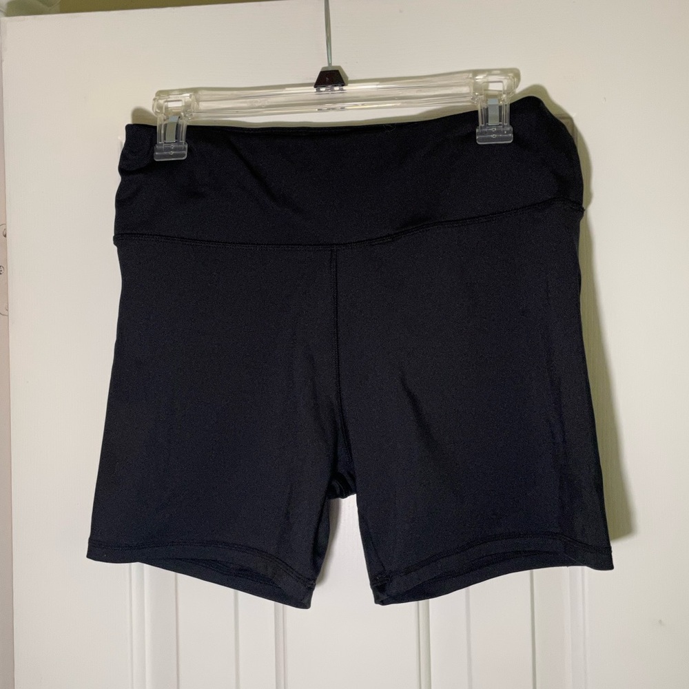 Black bike shorts